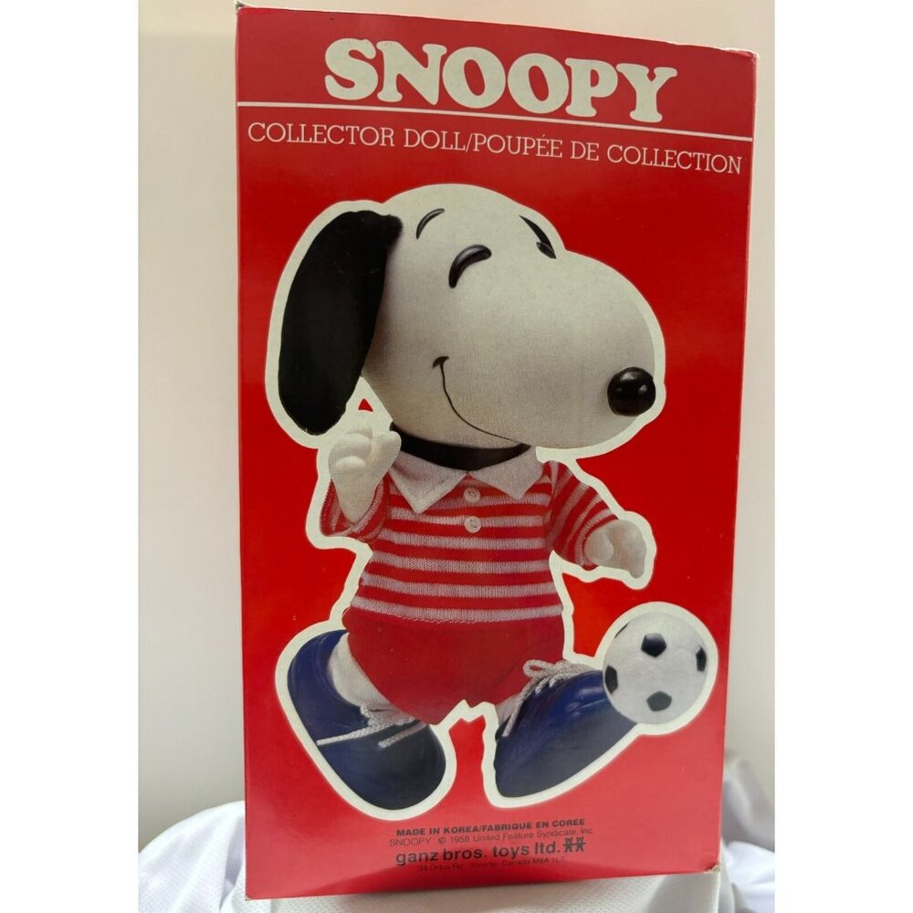 Snoopy Collector Doll-1958-The Soccer Player (NO. 3404)